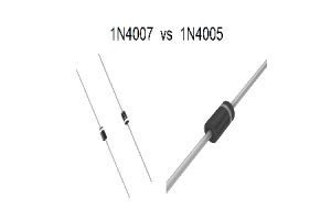 1N4005 vs 1N4007: Porovnání diody