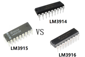 M3914 vs. LM3915 vs. LM3916: Klíčové rozdíly vysvětleny