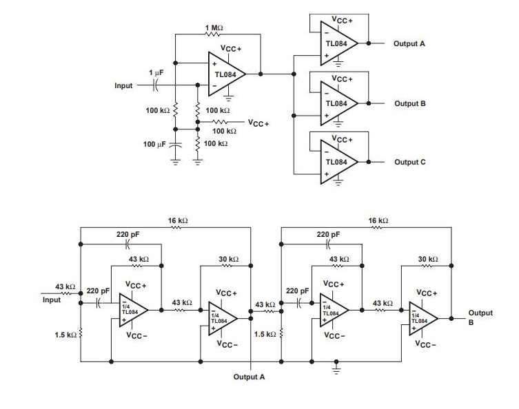 TL084CN Application Circuit