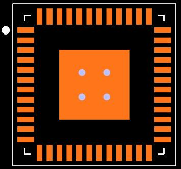 KSZ9031RNXCA Footprint