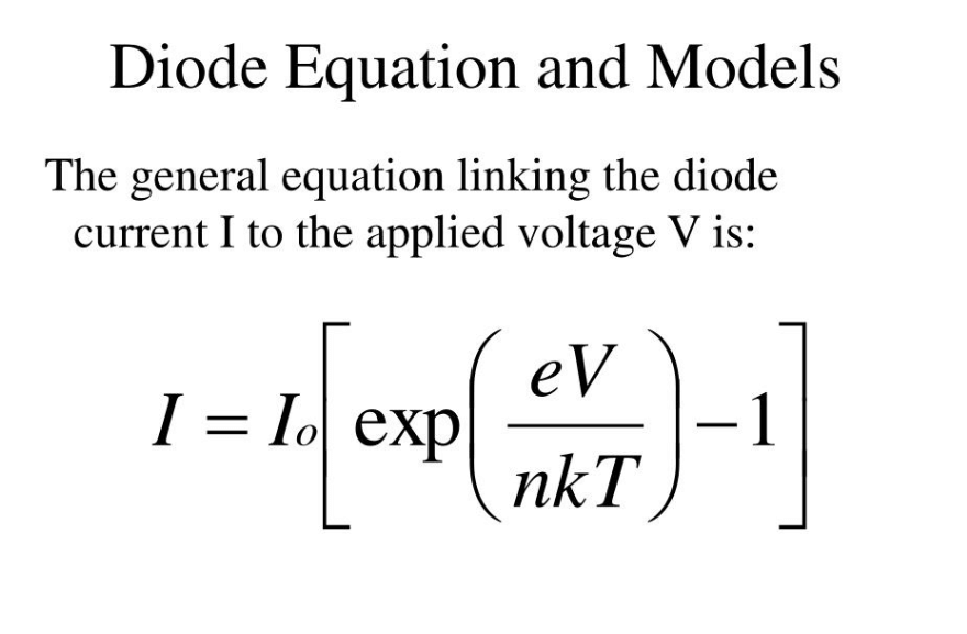 Diode Equation