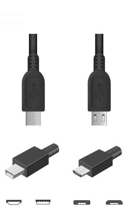 Micro and Mini USB A&B Connectors