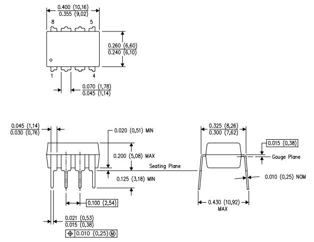 OPA2134PA Package